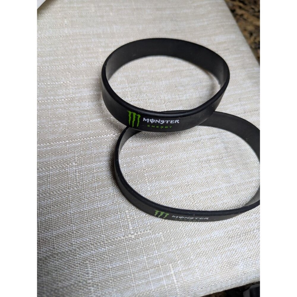 Monster Energy Silicone Wristband Lot‎ of 2 - Picture 8 of 10